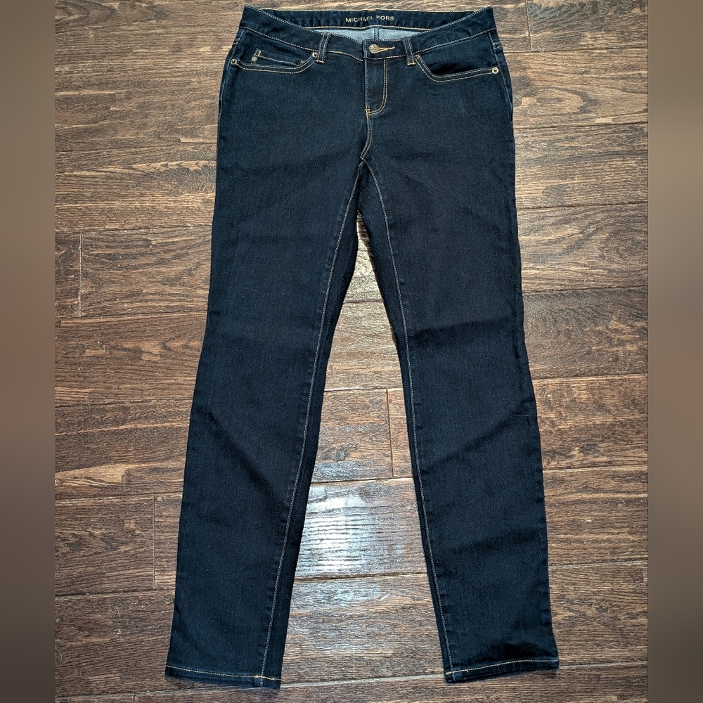 Michael Kors Dark Wash Denim Skinny Jeans